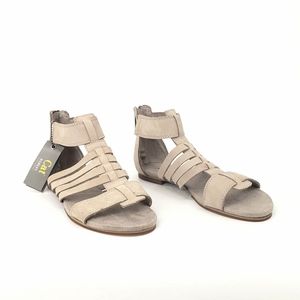 Caterpillar Leather Gladiator Sandals